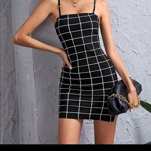 Tight a symmetrical dress